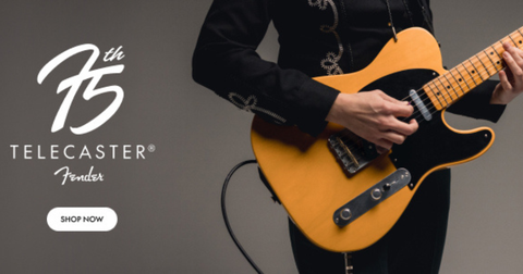 Fender celebra i 75 anni della Telecaster con diversi modelli anniversario