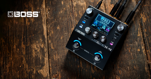 Boss EX-4 Effects Expander: quattro effetti Boss in un formato pedalboard
