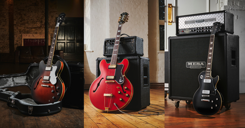 Gibson ed Epiphone celebrano il suono degli Oasis con tre chitarre leggendarie