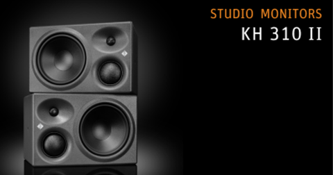 Neumann KH 310 II: il monitor da studio a 3 vie passa al DSP