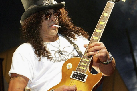 Slash e la sua Gibson Les Paul: l’icona dell’hard rock degli anni ’80-’90
