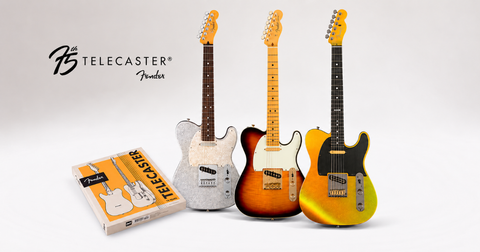 Fender regala un libro da collezione con l'acquisto di una Telecaster 75° anniversario
