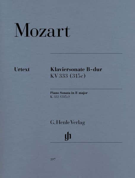 Mozart W.a. - Piano Sonata B Flat Major K. 333 (315C)