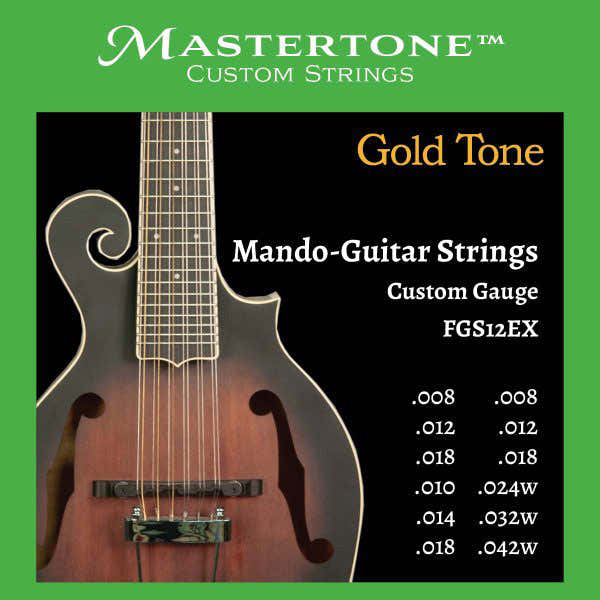 FGS12EX Corde per mandolino-chitarra a 12 corde stile F