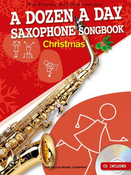The Willis Music Company A Dozen A Day Alto Sax Songbook: Christmas