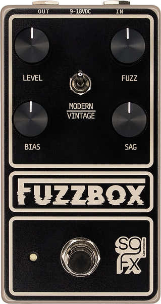 Solidgoldfx FUZZBOX Fuzz al silicio in stile Tone Bender MK II