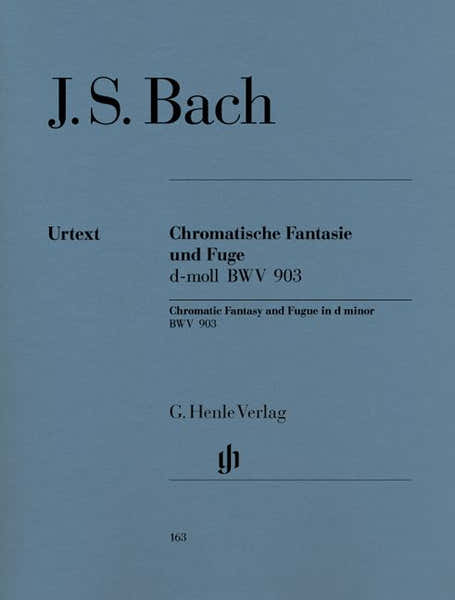 Bach J.S. - Chromatic Fantasy And Fugue D Minor BWV 903 And 903a