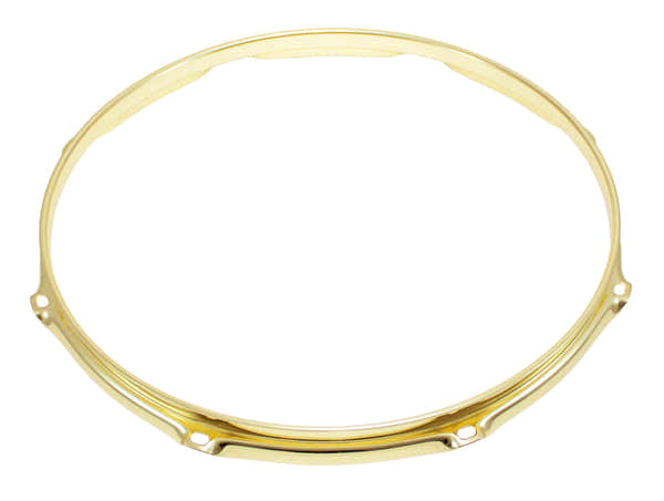 Sparedrum Cerchio per Batteria 12" 8 Tiranti Dorato Super Triple Flange 2.3mm