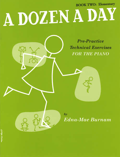 The Willis Music Company BURNAM EDNAE-MAE - A DOZEN A DAY BOOK 2