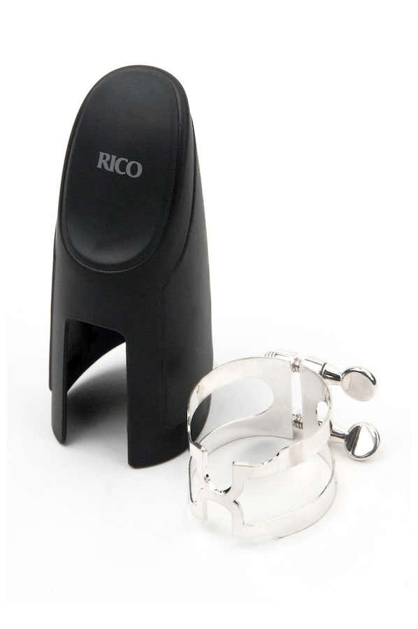 H-LIGATURE & CAP - BASS CLARINET SILVER PLATED
