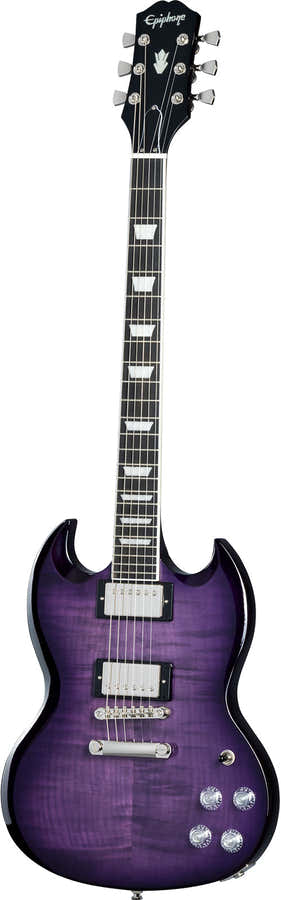 SG Modern Purple Burst fiammato IBGCS