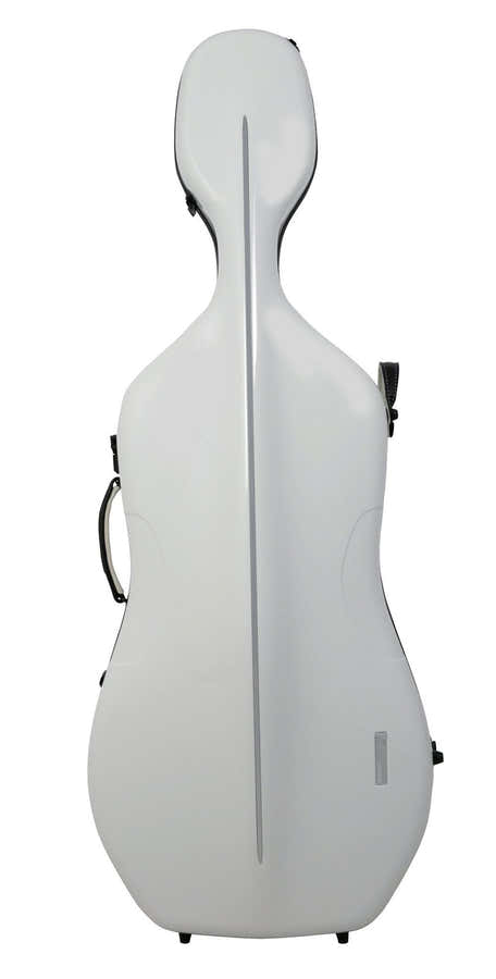 CELLO CASE AIR BLANC/BORDEAUX