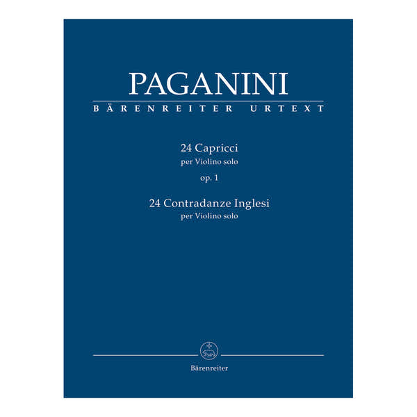 Paganini N. - 24 Capricci Op.1 - Violon