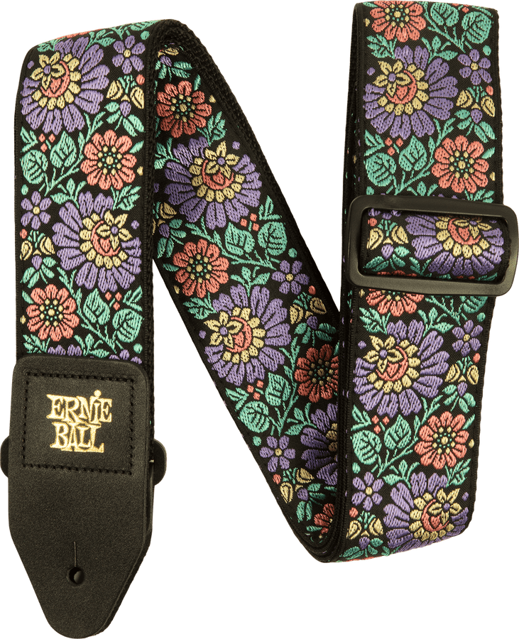 Tracolla in jacquard Evening Bloom