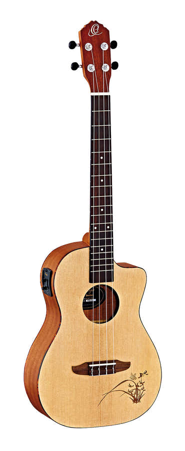 Ukulele baritono in abete CW EQ