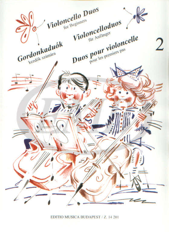 Duetti per violoncello per principianti Vol.2 - Violoncello