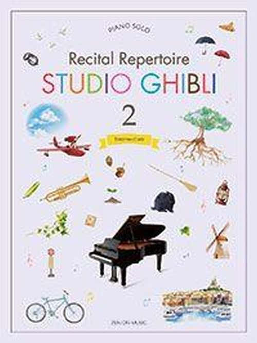 Studio Ghibli Récital Répertoire Intermedio Vol.2 Pianoforte