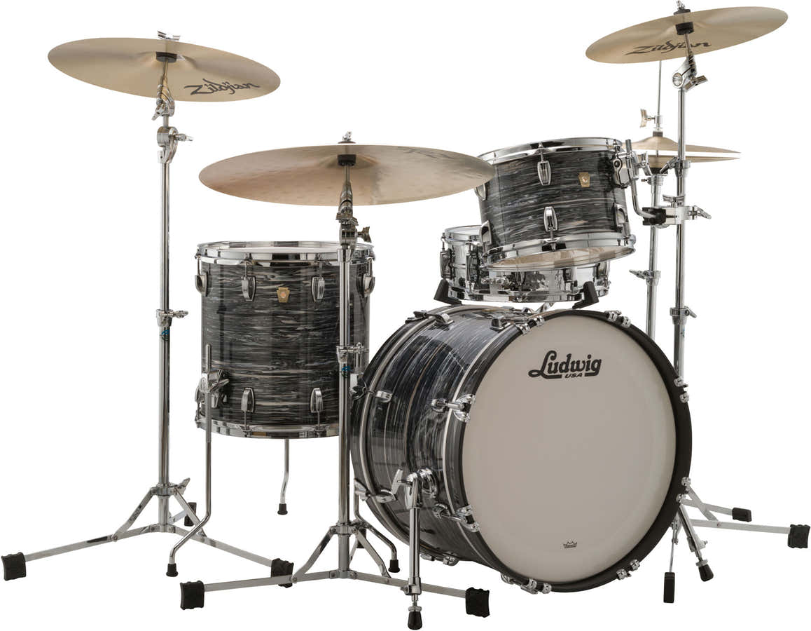 L84433Ax1Qwc - Classic Maple 24"/13"/16" - Oyster nero vintage