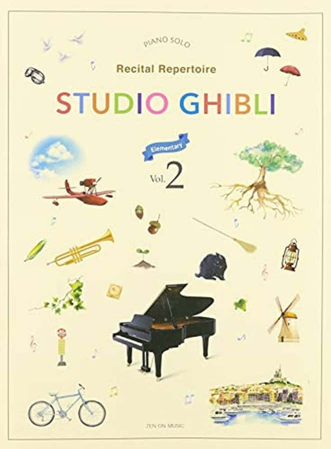 Studio Ghibli Récital Répertoire Elementare Vol.2 Pianoforte