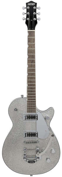 G5230T Electromatic Sparkle Jet Ft Single-Cut con Bigsby Lrl Argento scintillante