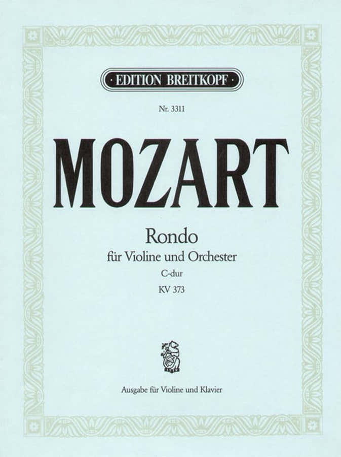 Moz W.A. - Rondò Do maggiore Kv 373 - Violino Pianoforte