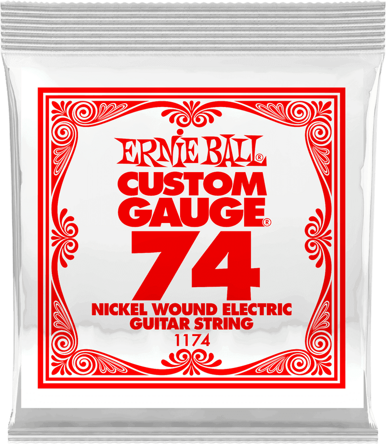 .074 NICKEL WOUND ELECTRIC GUITAR STRINGS