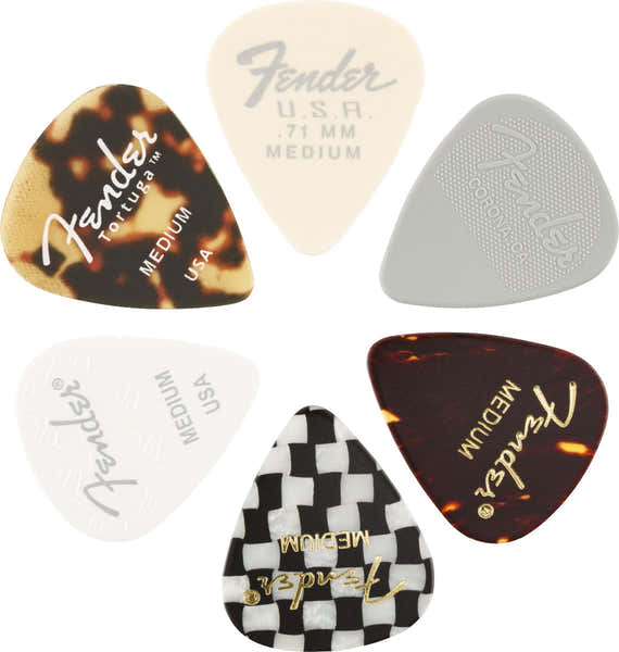Fender 351 Shape Material Medley Medio (6)