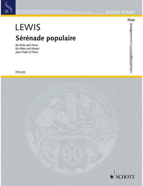 Lewis - Sérénade Populaire - Flute et Piano