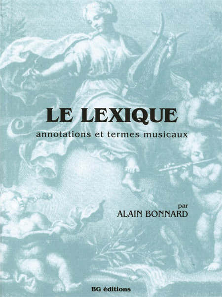 BG Edition BONNARD ALAIN - LE LEXIQUE