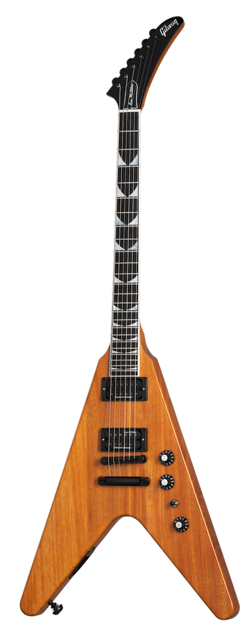 Flying V Signature Dave Mustaine Exp Naturale anticato