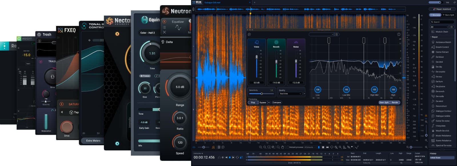 RX Suite post-produzione 9