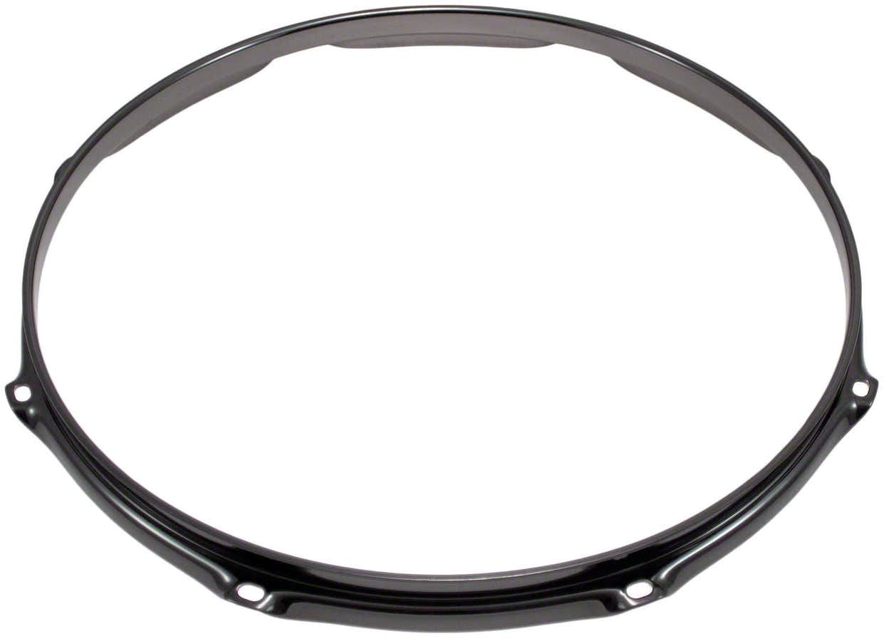 H30-16-8BK - Cerchio 16" 8 Tiranti Nero Super Tripla Flangia 3.0mm