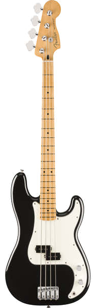 Fender Precision Bass Player II MN Nero