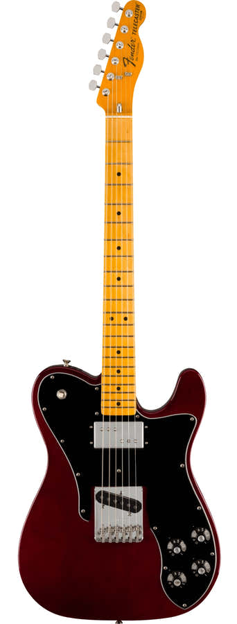 Telecaster 1977 Custom American Vintage II MN Rosso vino