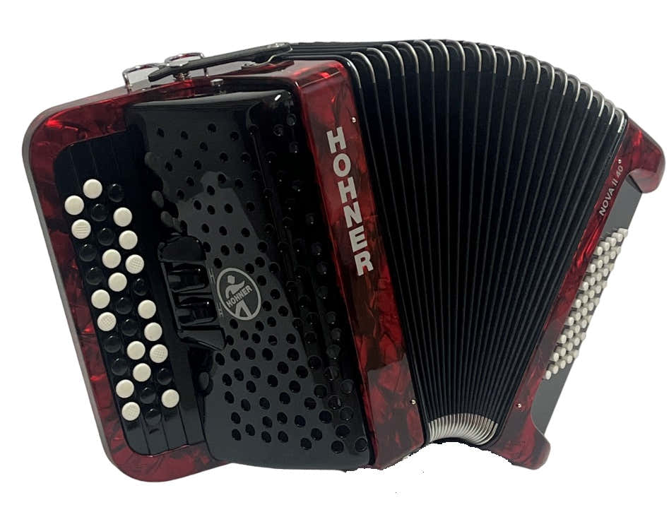 Nova II 40 Rosso Tasti a bottoni