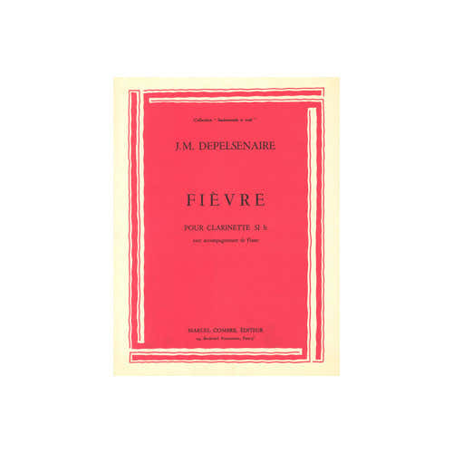 Depelsenaire - Fièvre - Clarinette et Piano