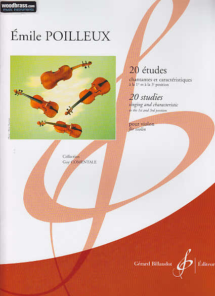 Poilleux Emile - 2 Études Chantantes et Caracteristiques - Violon