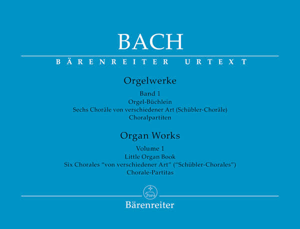 Barenreiter BACH J.S. - ORGAN WORKS VOL.1