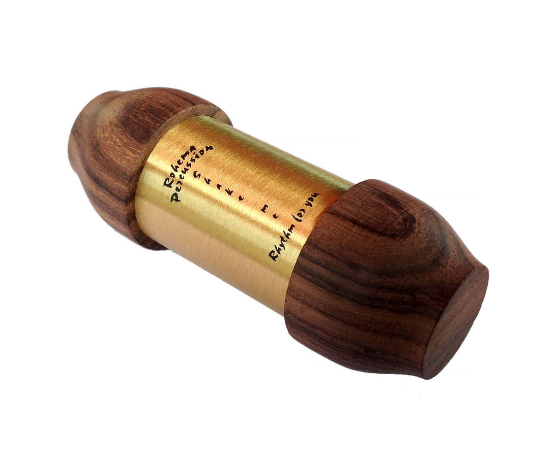 "SHAKE ME" BRASS SHAKER LOW PITCH