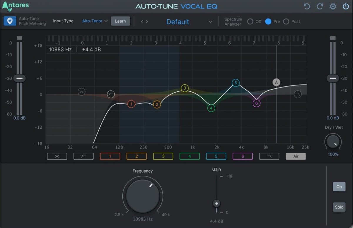 Auto-Tune EQ vocale