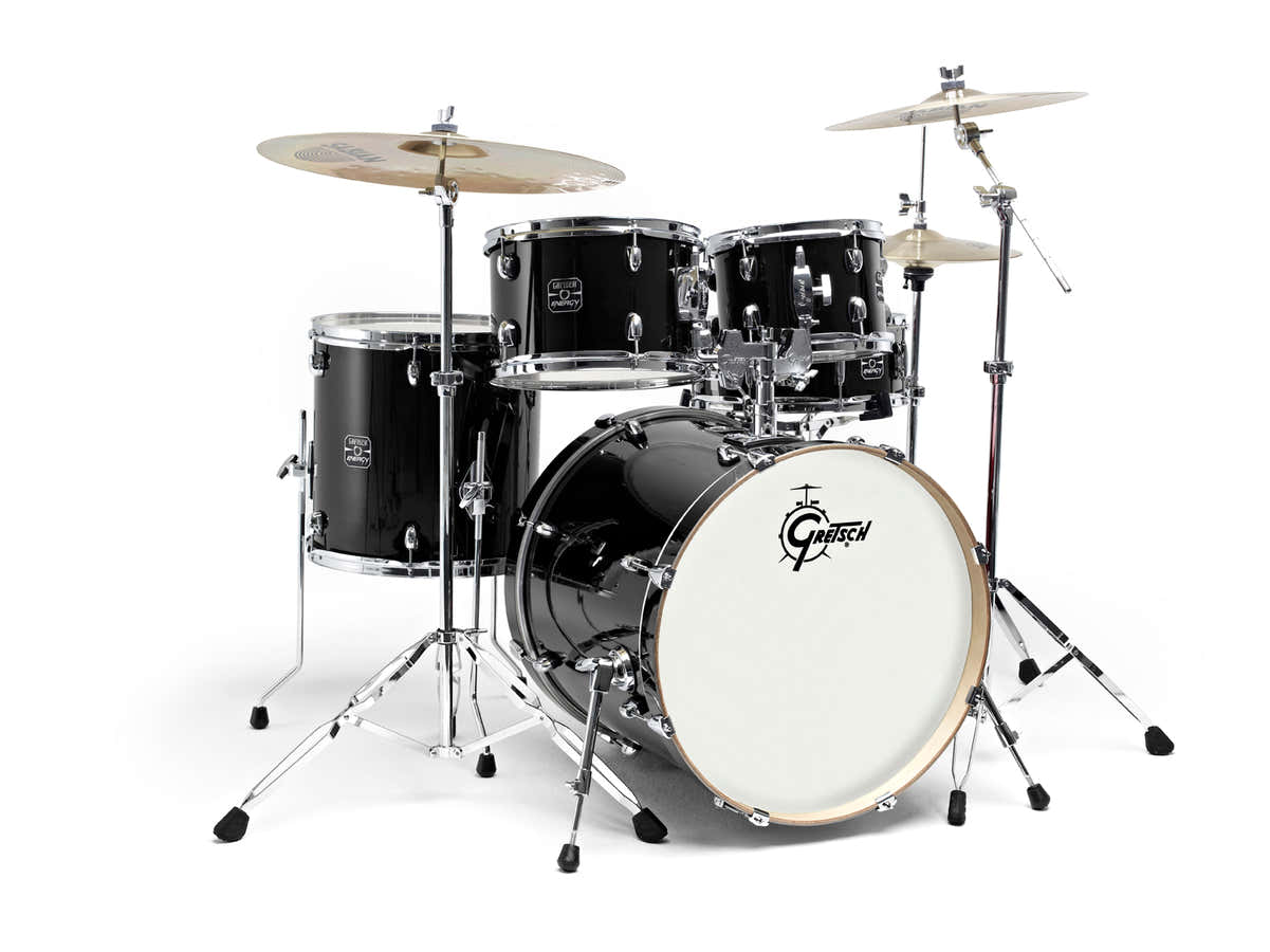 GE2-E605TK-BK - NEW ENERGY FUSION 20" BLACK + PIATTI PAISTE 101