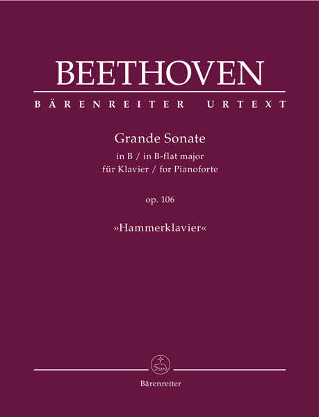 Beethoven L.V. - Grande Sonate Op.106 - "hammerklavier" - Piano