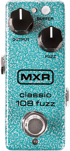 MXR FUZZ CLASSIC 108 FUZZ MINI EFFECT PEDALS