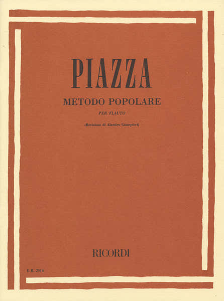 Metodo Popolare Per Flauto