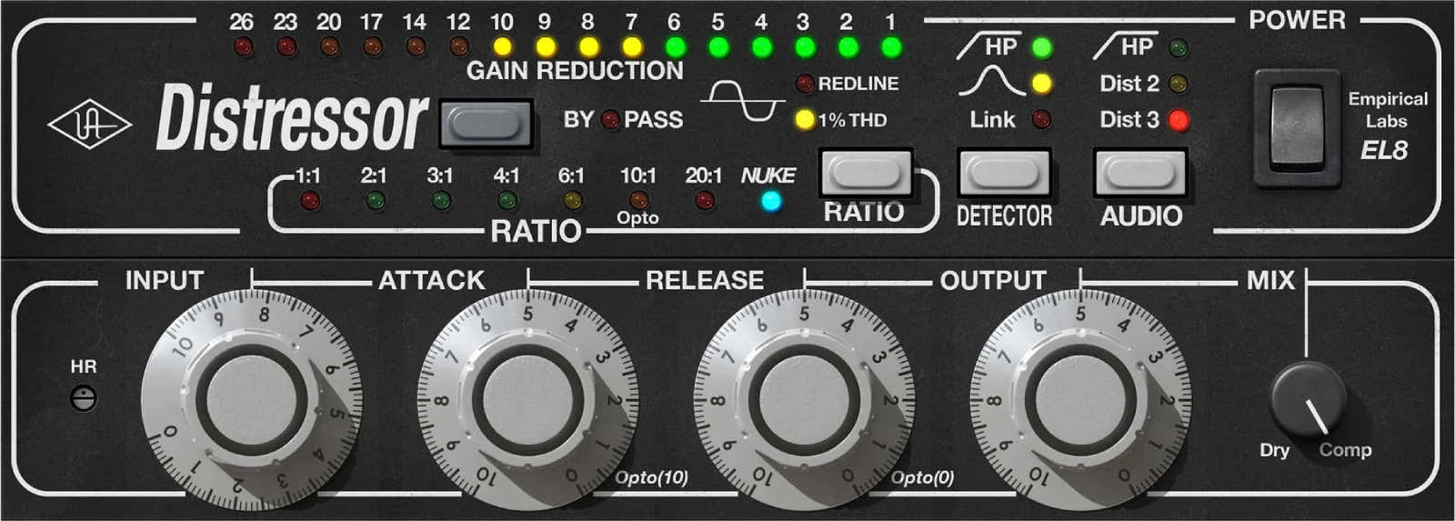 UAD Empirical Labs EL8 Distressor Compressore