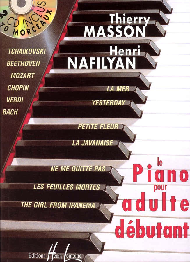 Le Piano Pour Adulte Débutant - Masson, Nafilyan