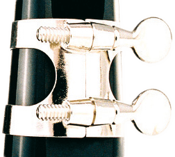334N - Legatura Sassofono Contralto Metallo Nichelato