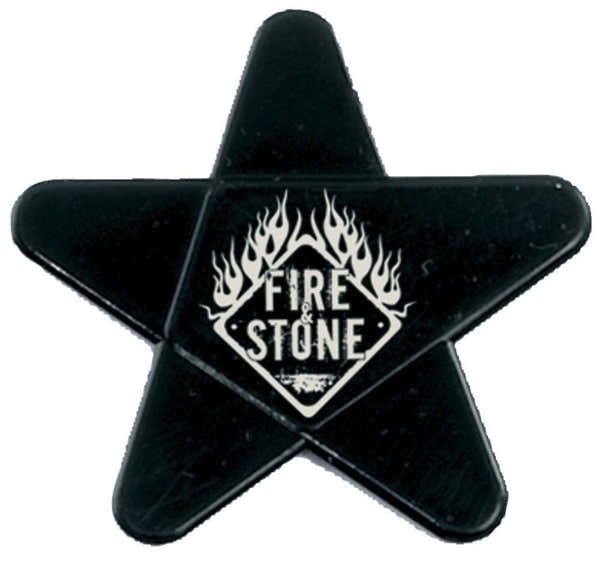 Fire&stone Special 5 Plettro in Tela Nero