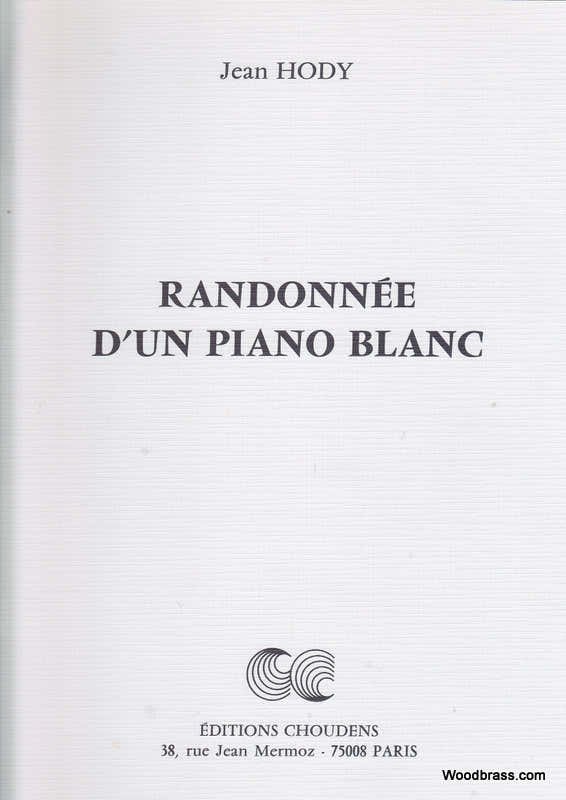Hody Jean - Escursione di un pianoforte bianco