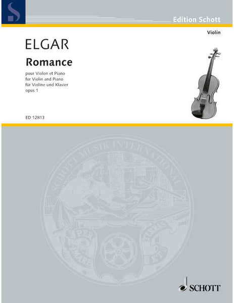 Elgar - Romance Op. 1 - Violon et Piano